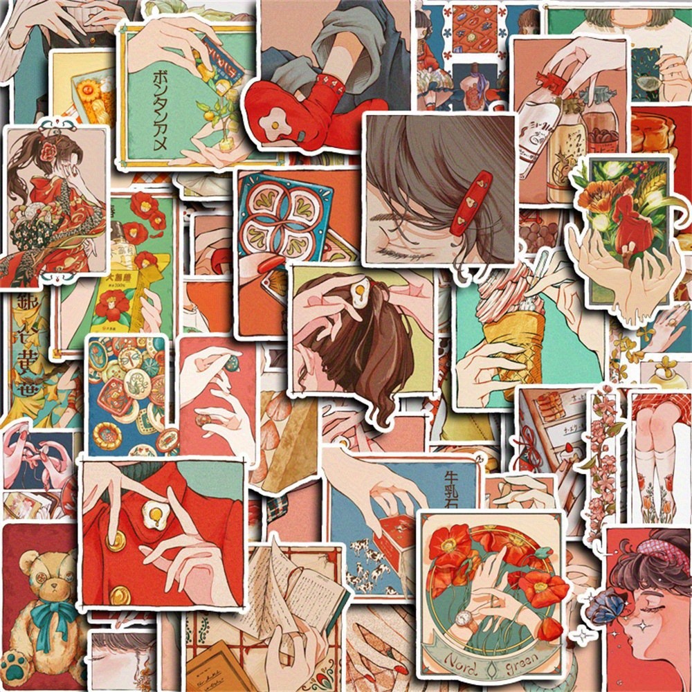 50Pcs Japanese Traditional Vin - Japanese Lifestyle Anime recension och pris